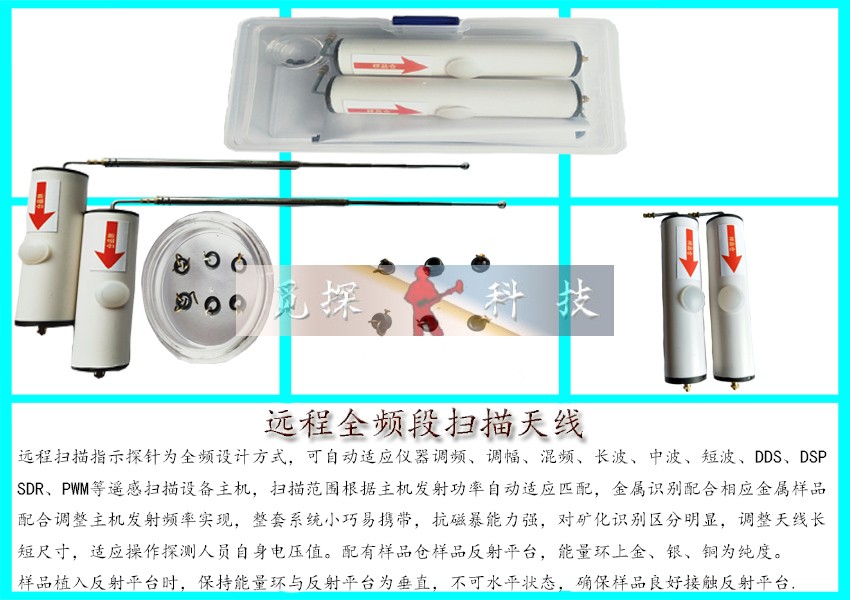 遠程掃描定位超深度全頻段掃描天線(xiàn)科研金銀銅能量環(huán)元素天線(xiàn)